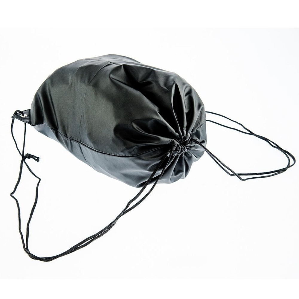 Black Drawstring Security Strings Bag with Stopper