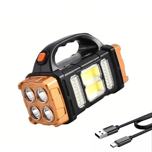 Premium High Lumens LED Work Light – Multipurpose Flashlight with Yellow