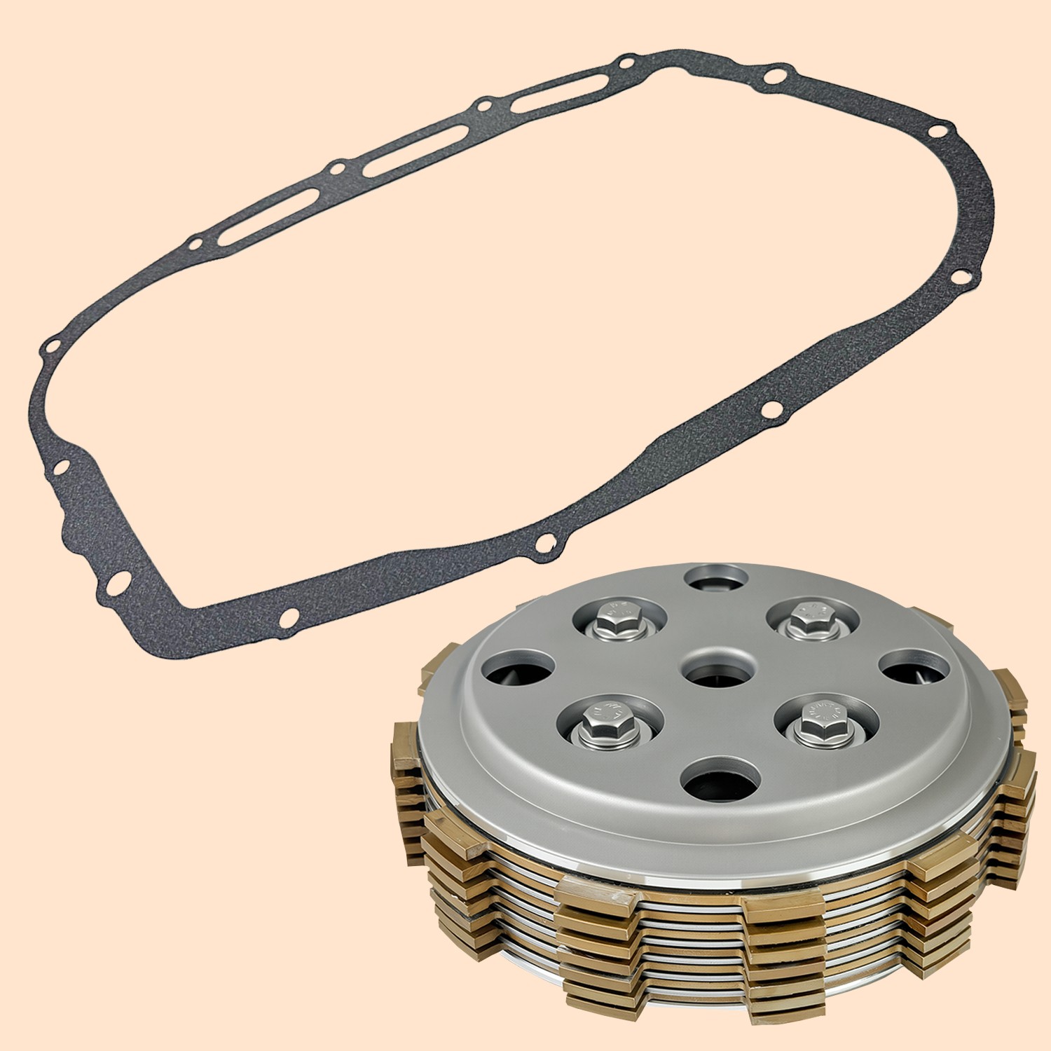 Heavy Duty Clutch Kit W/Springs Gasket for Suzuki Boulevard/Intruder Volusia 800