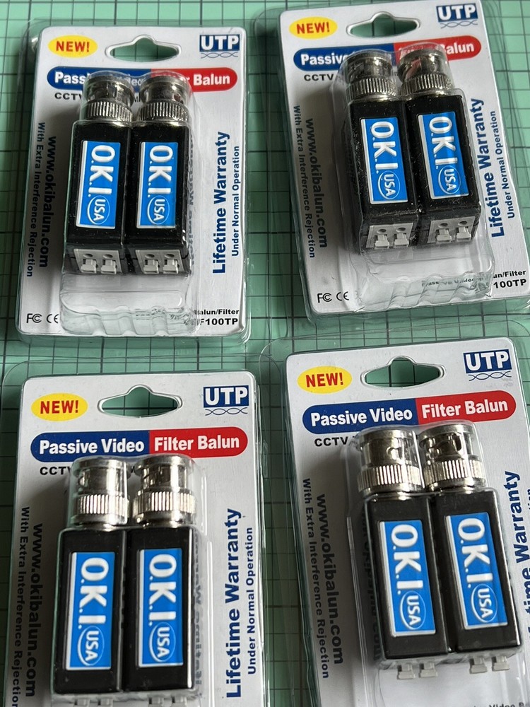 Passive Video Filter Balun (4pcs)