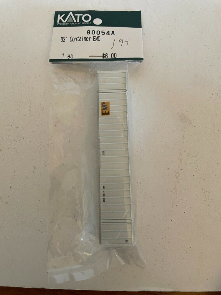 NOS KATO 53' EMD N Scale Intermodal Container - 80054A