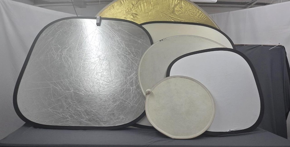Various "pop-out" reflectors and diffusers 6 in total