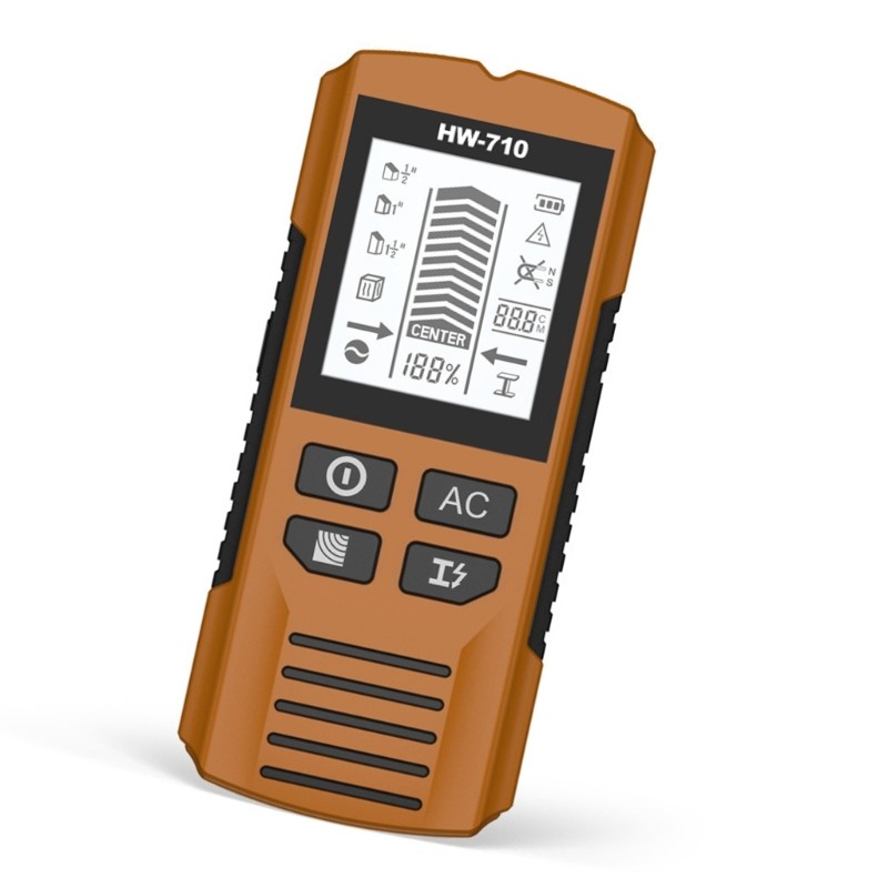 Lightweight ABS Construction Handheld Detectors Identifies Metals Live Wire