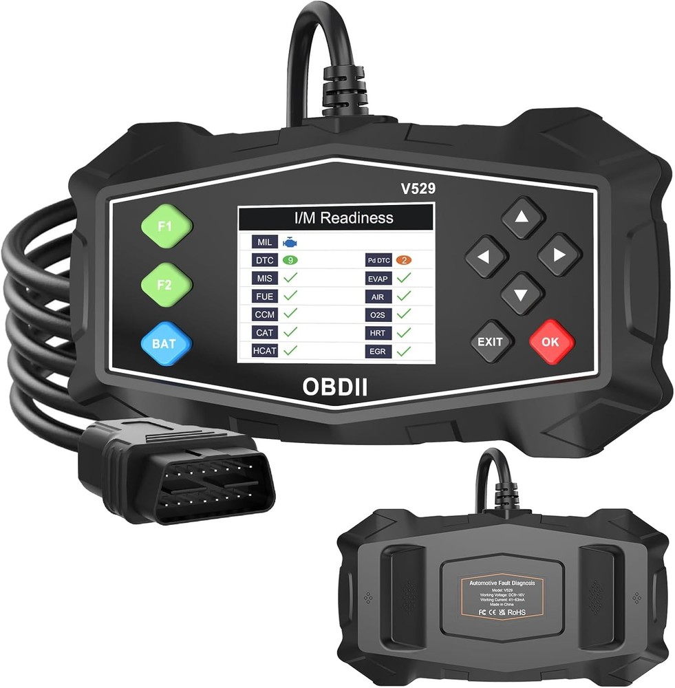 OBD2 Scanner Diagnostic Code Reader,Automotive OBD II Engine Light,Battery Teste