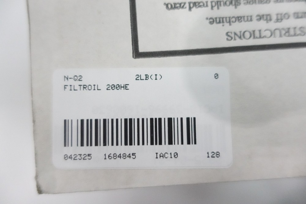 Filtroil 200HE Hydraulic Filter Element
