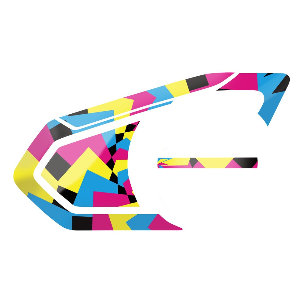 Abstract Triangle Device Surface Sticker For SENA 50S Intercom x1