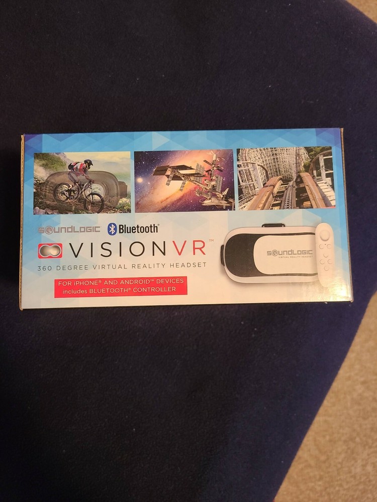 [UNOPENED] Soundlogic Bluetooth Vision VR 360 Degree Virtual Reality Headset