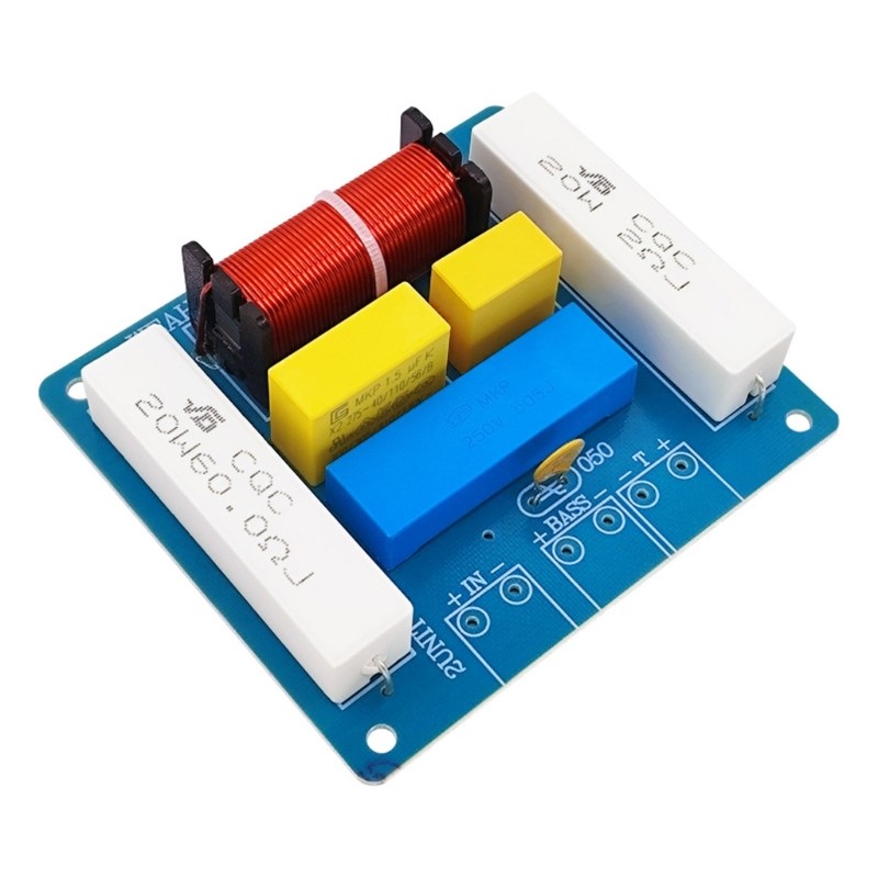 WEAH-245 Studio 2 Way Crossover With Metalized Polypropylene Capacitors Design