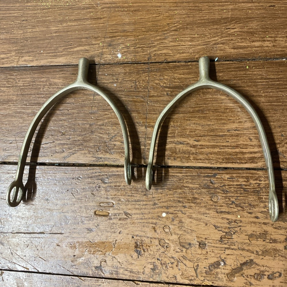Never Rust England Nickle English Spur Set