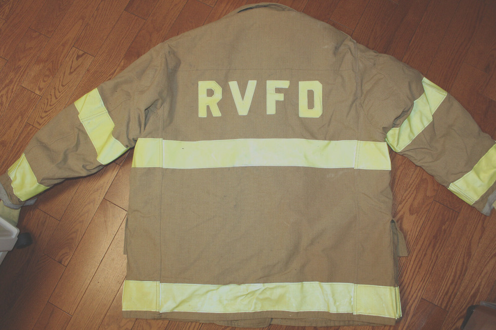 Globe Vintage Fire Firefighter Turnout Jacket with Lining