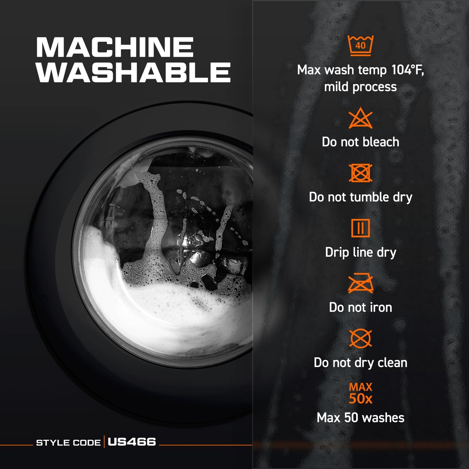 Portwest US466 Mens Waterproof Hi Vis Traffic Jacket Reflective Safety Coat