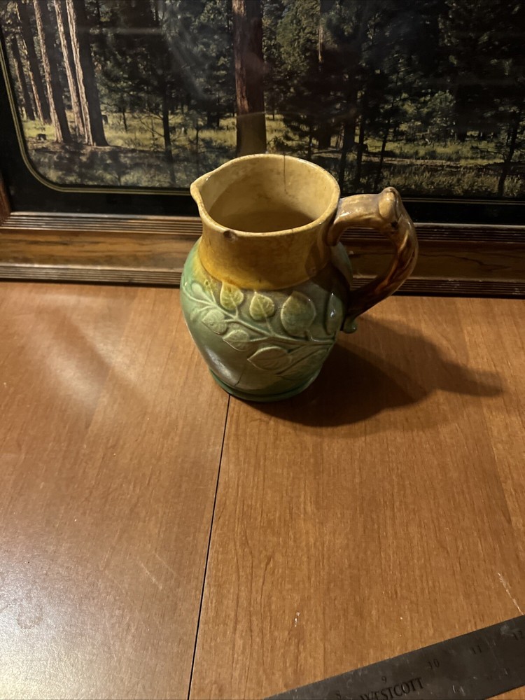 Antique Drinking Pitcher Unknown Year And Maker￼