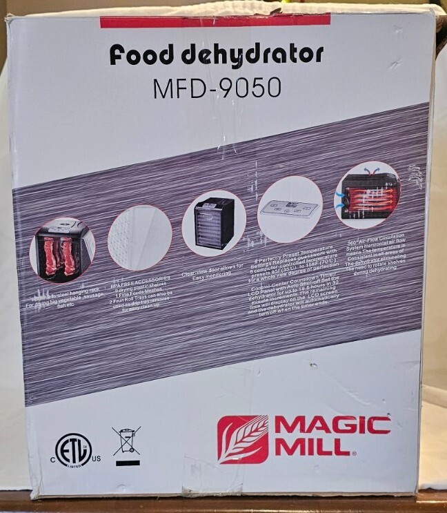 Magic Mill Food Dehydrator MFD-9050 10 Racks