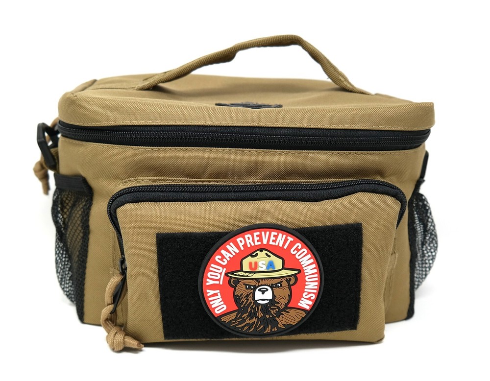 Only You Can Prevent Communism Bear Parody PVC Hook and Loop Patch