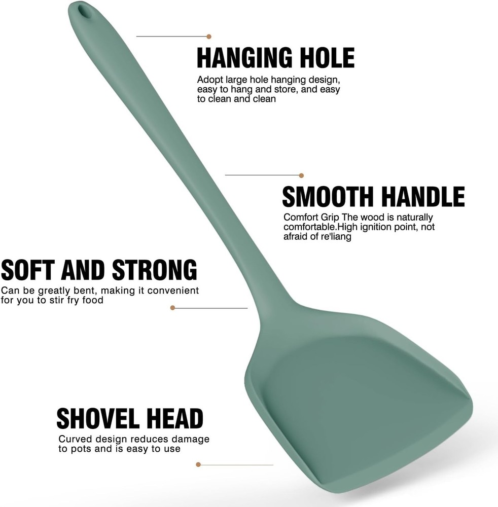 Complete Multicolor Silicone Kitchen Utensils Set - Ideal for Cooking & Baking