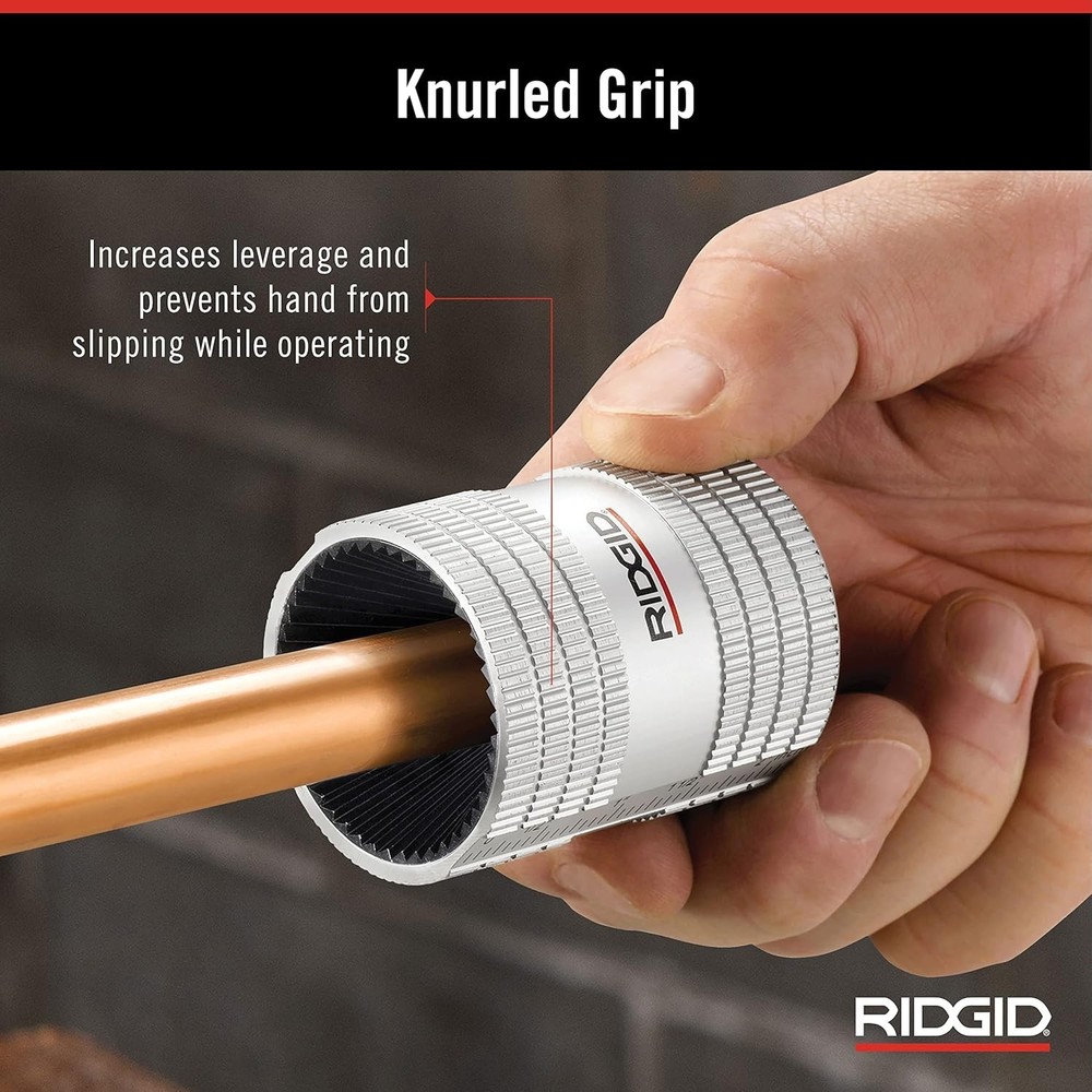 45-Cutting Edge Tubing Deburring Reamer