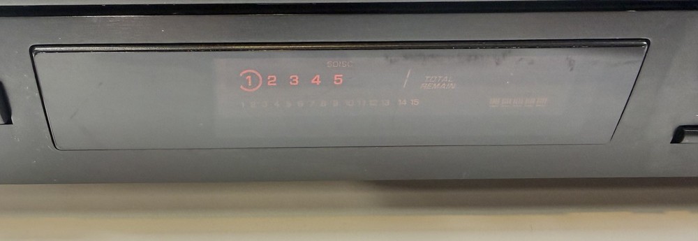 Yamaha CDC-655 5 CD Changer Tested Works - No Remote