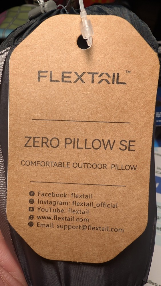 Flextail Zero Pillow SE - Inflatable Camping Pillow