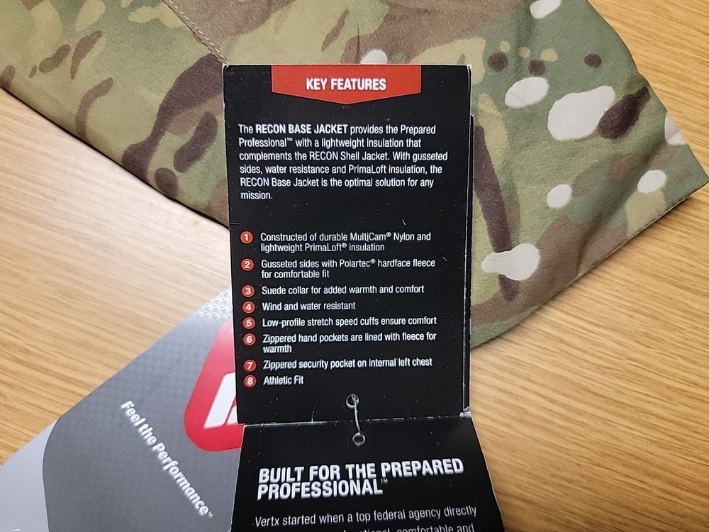 Vertyx Recon Base Jacket PrimaLoft Multicam (XL)