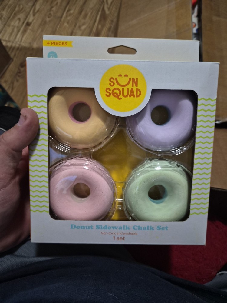 Donut Sidewalk Chalk Set