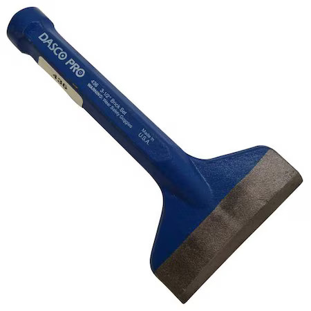 Dasco Pro 436 Brick Chisel, 3-1/2" Tip X 7" L