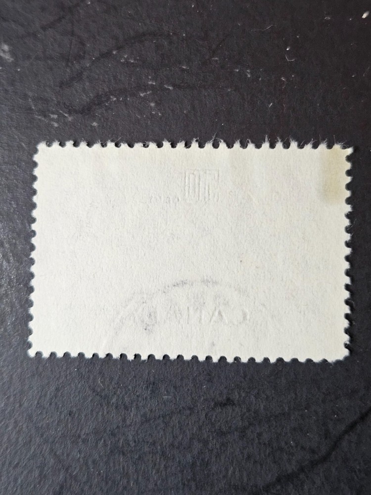 CANADA stamp error - SCOTT#334i 50c Textile Industry used