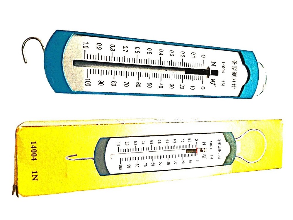 New 1N Spring Dynamometer and Spring Scale for Physics Education. Free Shipping.