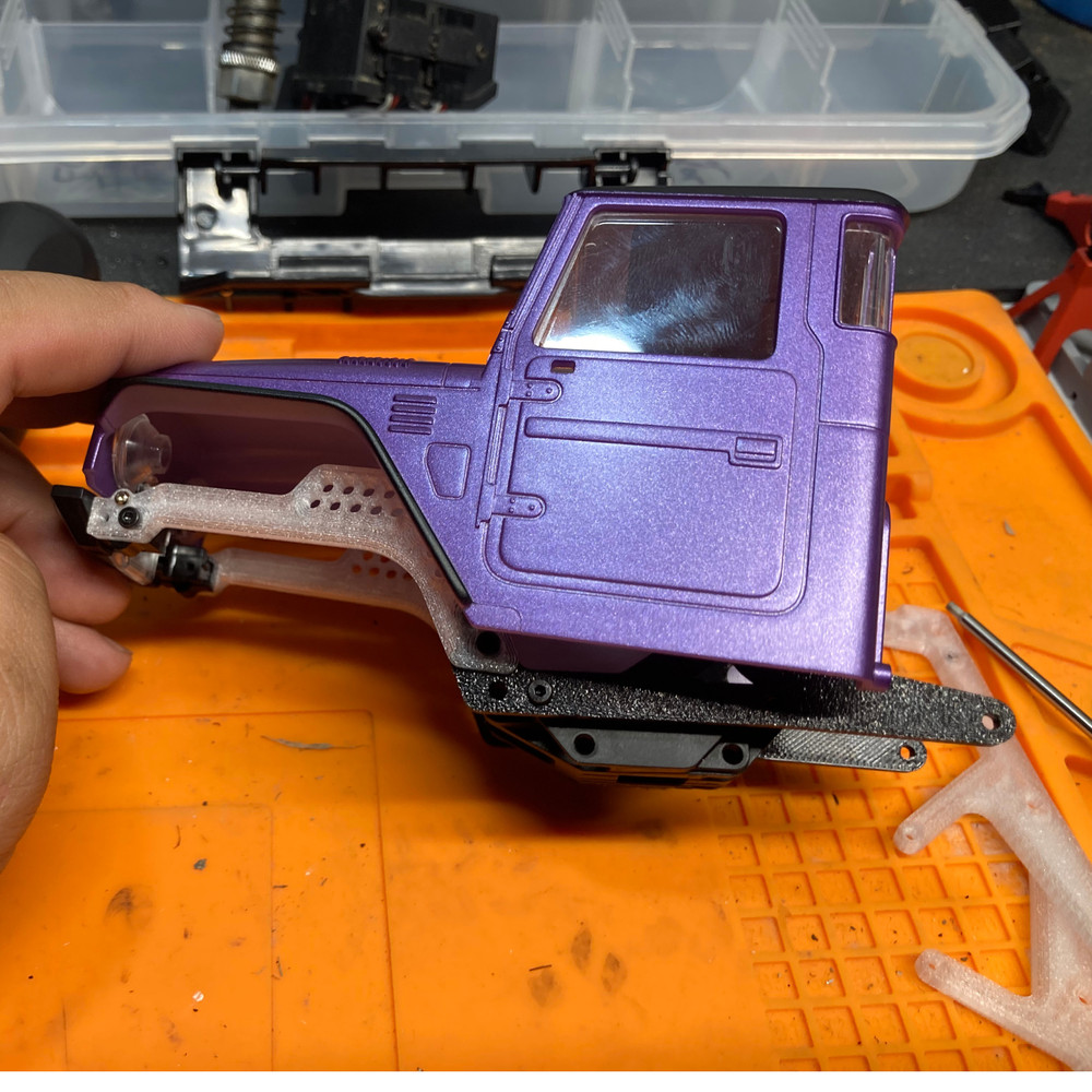 TRX4M Injora IR60 Bedless Chassis Frame Upgrade 1/18 RC Crawler