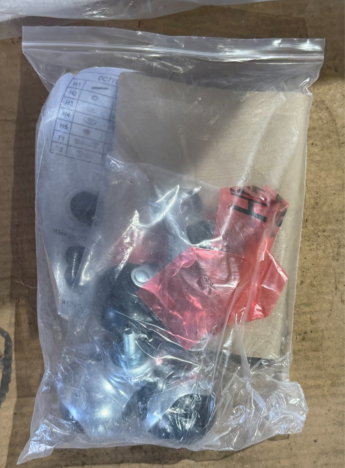 KISLOT Upholstered Barrel Side Dining Chair with Casters, Milk