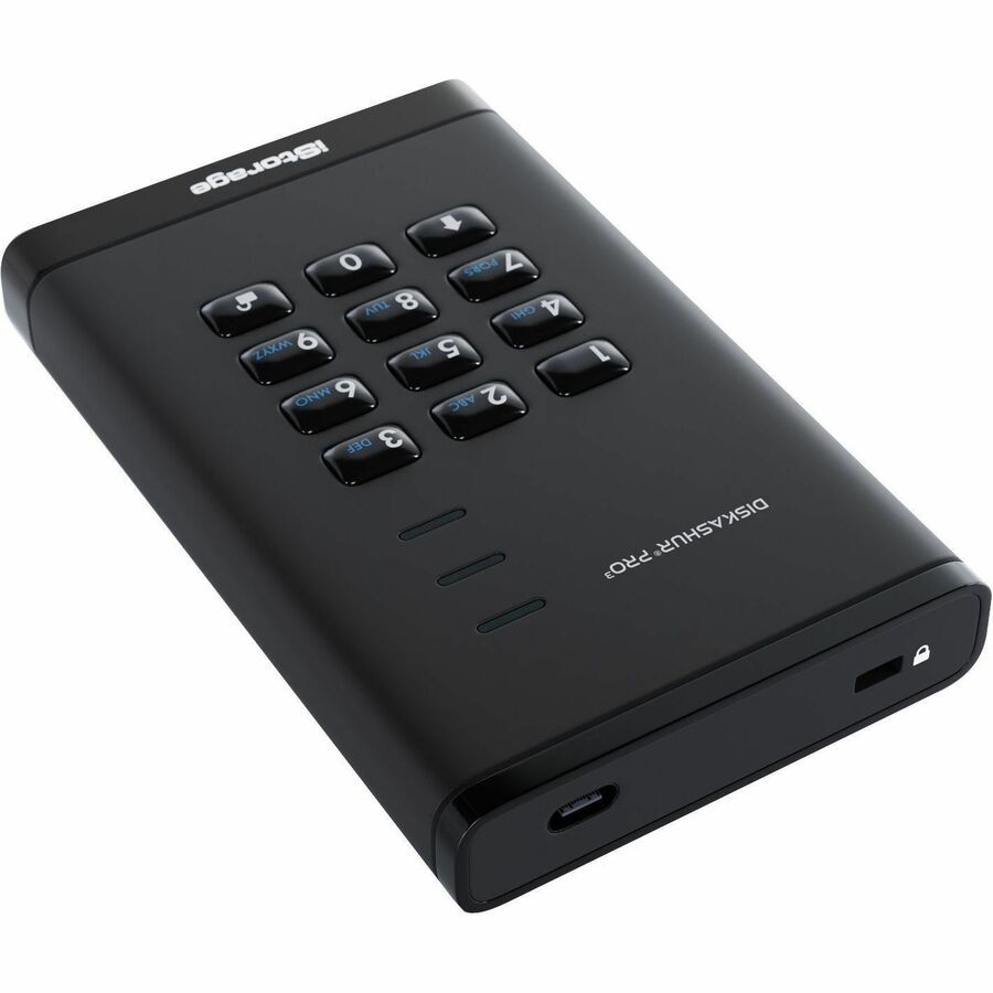 iStorage diskAshur PRO3 2 TB Portable Solid State Drive | FIPS 140-3 Level 3 Pen
