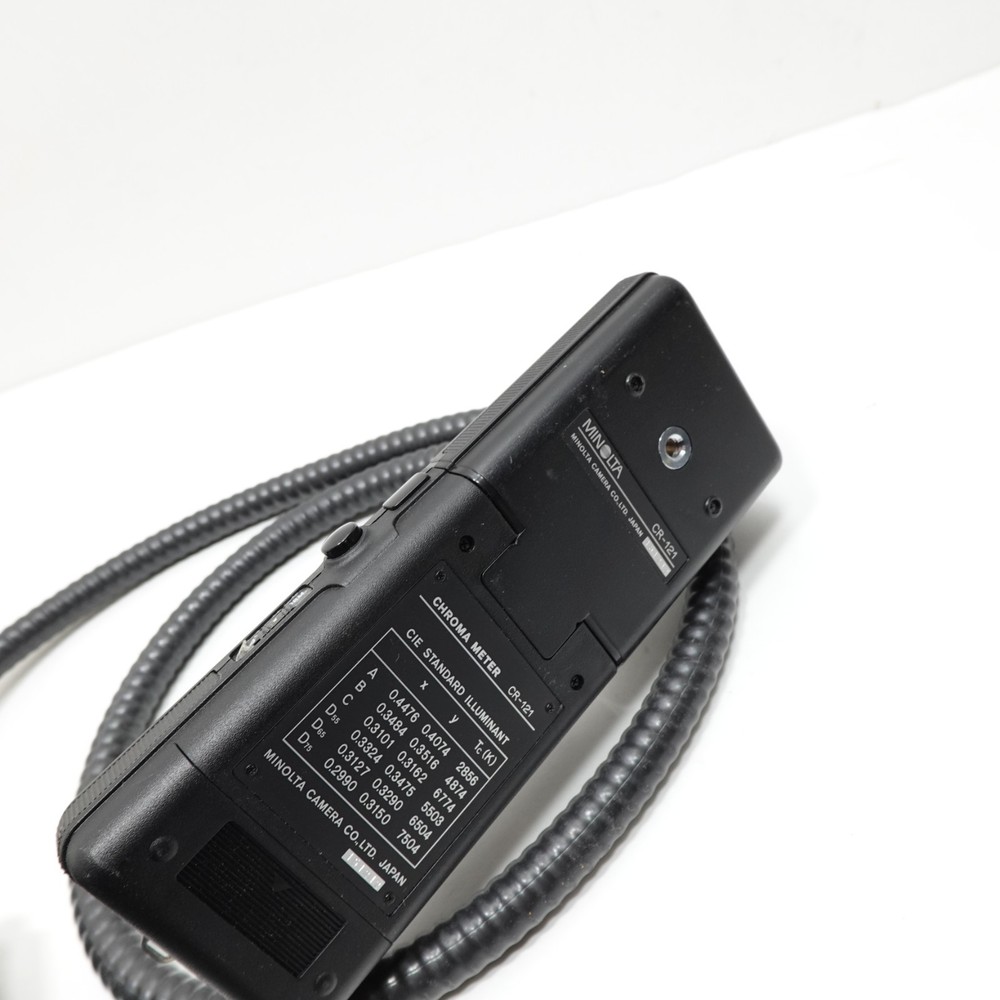 Minolta CR-121 Chroma Meter Color Analyzer w/ Remote Sensor Probe – Untested