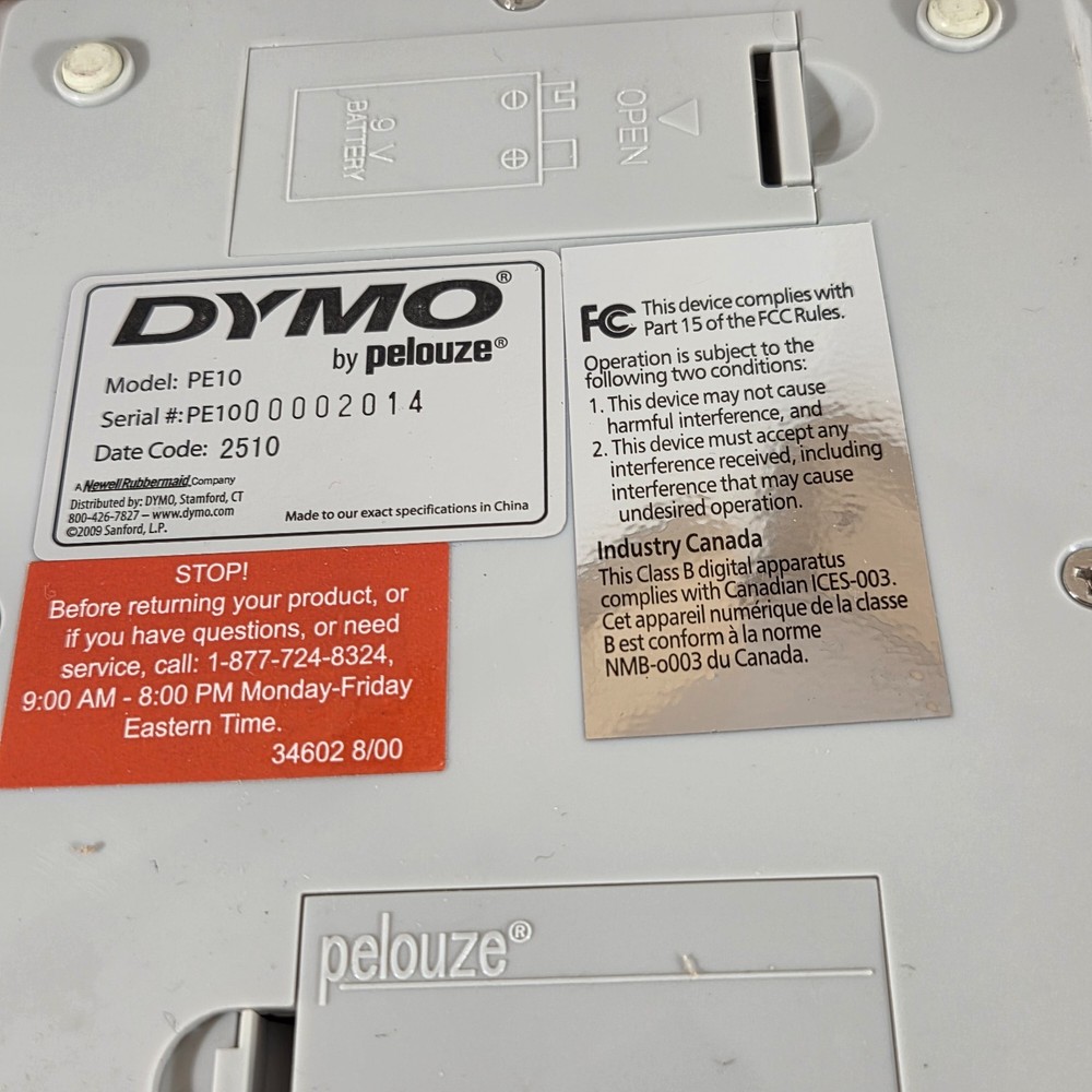 DYMO Scale Model PE10