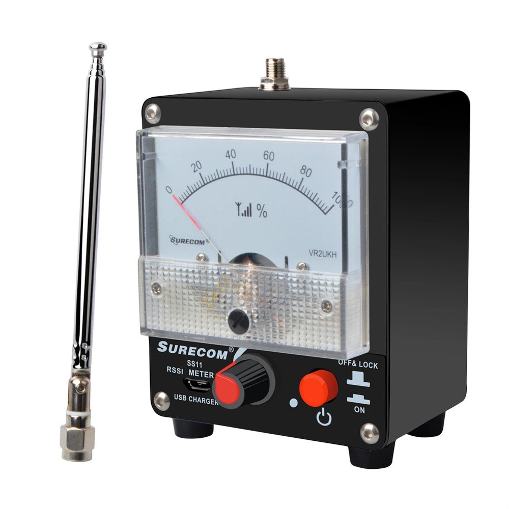 SS11 Field Strength Power Test Portable RSSI Meter & Antenna Instrument