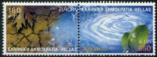 GREECE - 2001 Europa pair (environment) #1992 - VF MNH