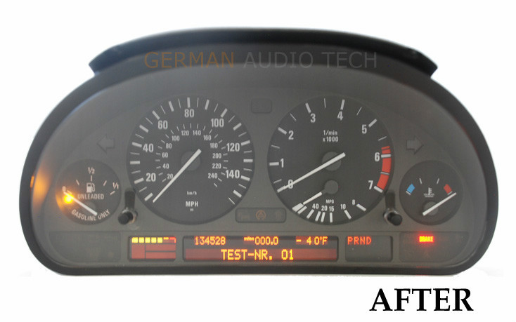 BMW POINTER MOTOR INSTRUMENT SPEEDOMETER CLUSTER REPAIR SERVICE E39 E53 X5 E38