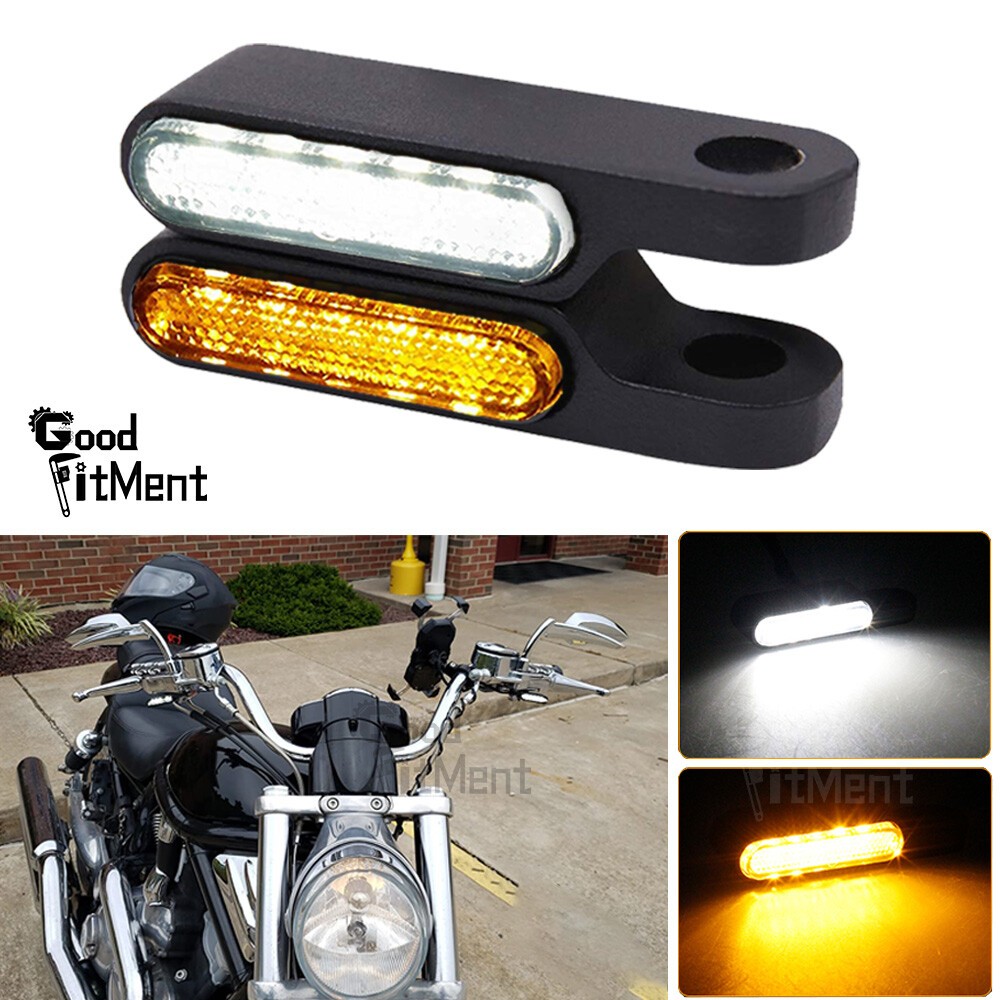 Motorcycle LED Turn Signal Sequential Indicator Mini Blinker Flowing Light Lamp