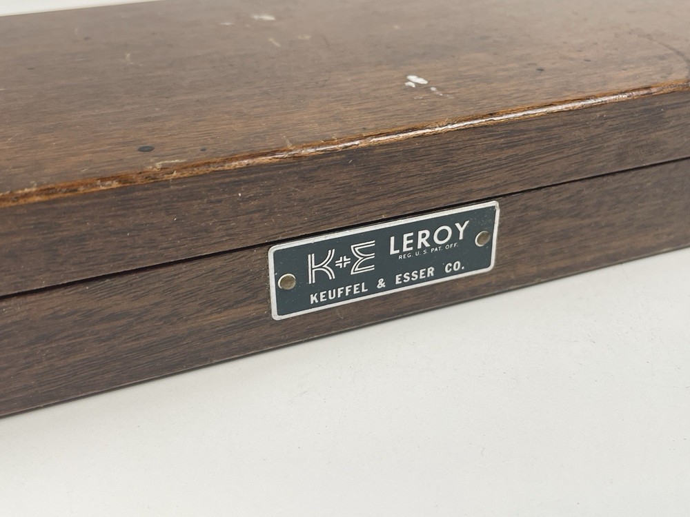 K&E Leroy Lettering *MIXED Set 1950 Keuffel & Esser / Tech Graphics Drafting