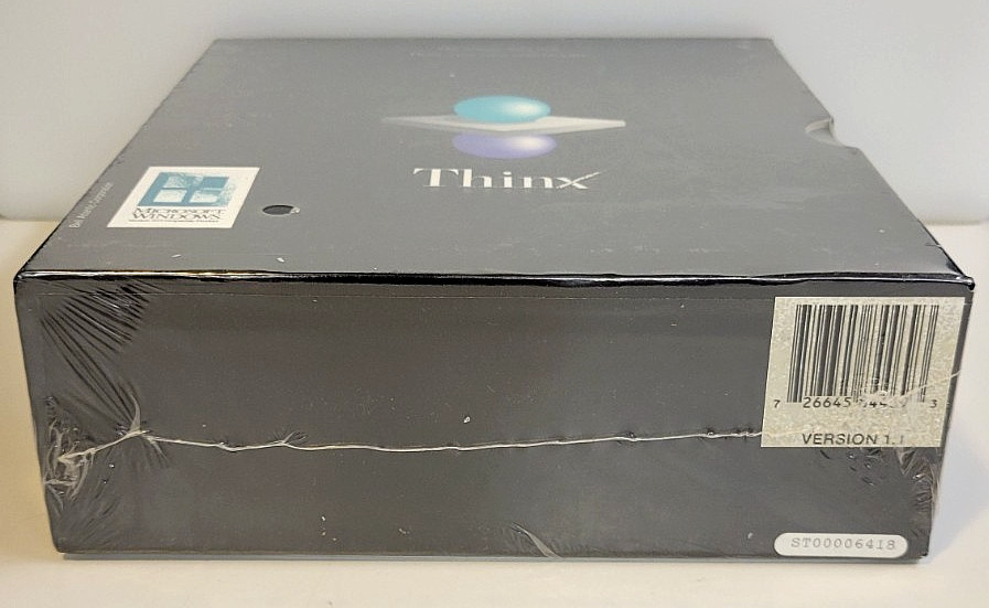 Bell Atlantic THINX: Version 1.1 MS-DOS Vtg WINDOWS Computer Software NEW SEALED