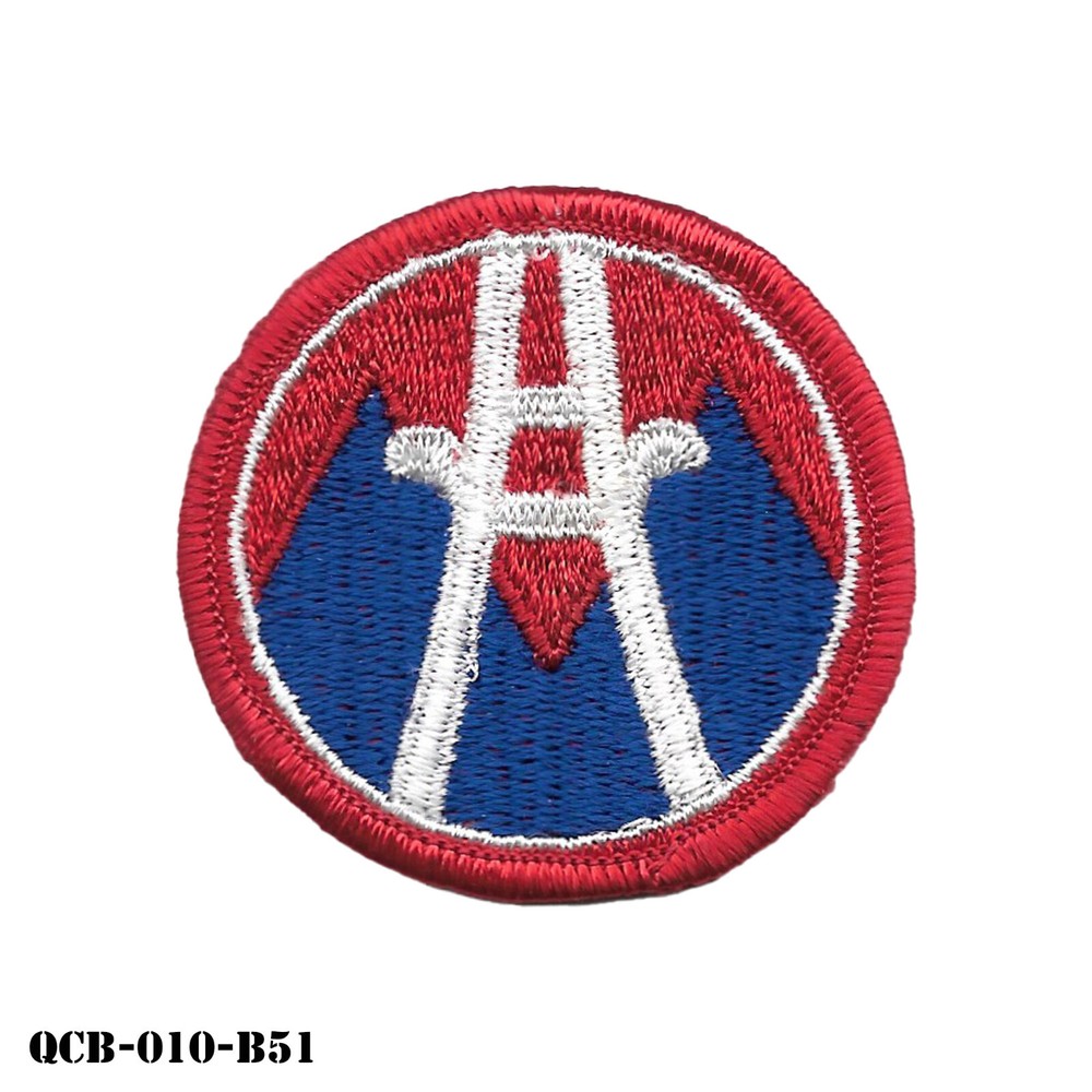US Army 2nd Logistics Command Full Color Sew On Patch ~ New