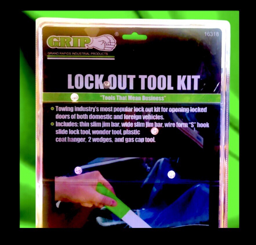 8pc Lock Out Tool Kit