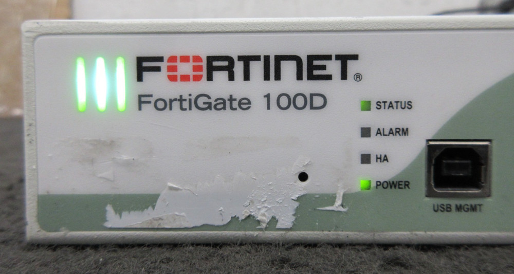 Fortinet FortiGate FG-100D Firewall Security Appliance