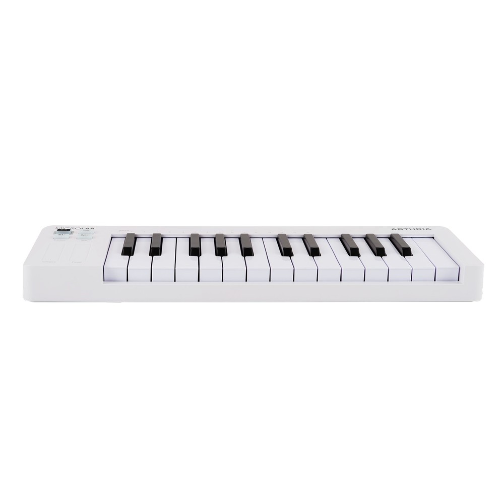 Arturia MicroLab mk3 White Ultra-Compact MIDI Controller with Case