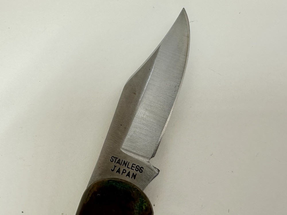 @ Sharp Model 800 Lockback Pocket Knife w/Matching Sheath