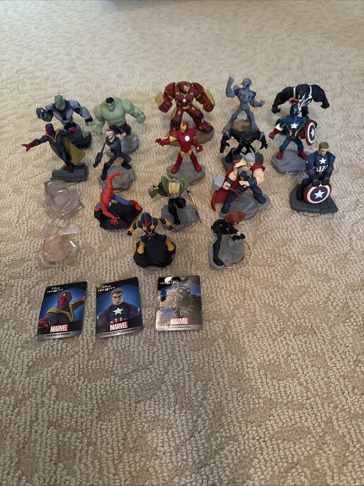 Disney Infinity Marvel Figures Lot