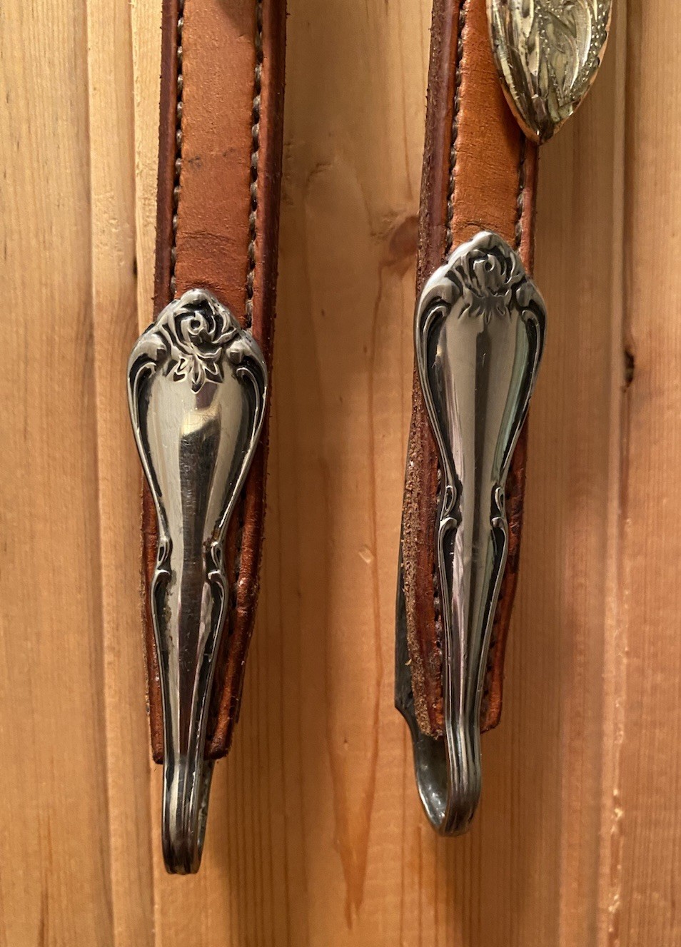 Kathy’s Custom “ Santana “ Large Silver Buckles Western Show Headstall USA