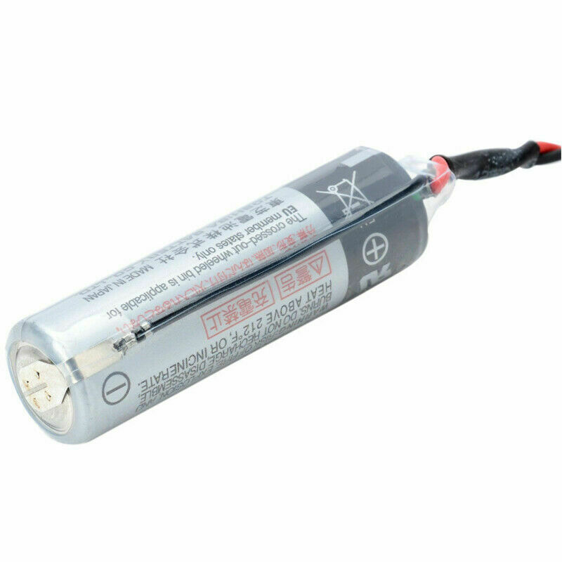 50pcs ER6V 3.6V ER6VC119B ER6VC119A 2400mAh PLC Battery With Plug for TOSHIBA