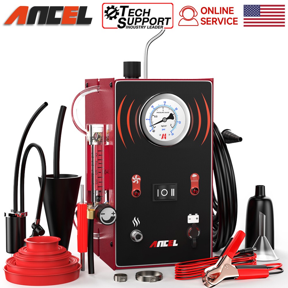 Automotive EVAP Smoke Leak Detector Machine Pipe System Vacuum Diagnostic Tester