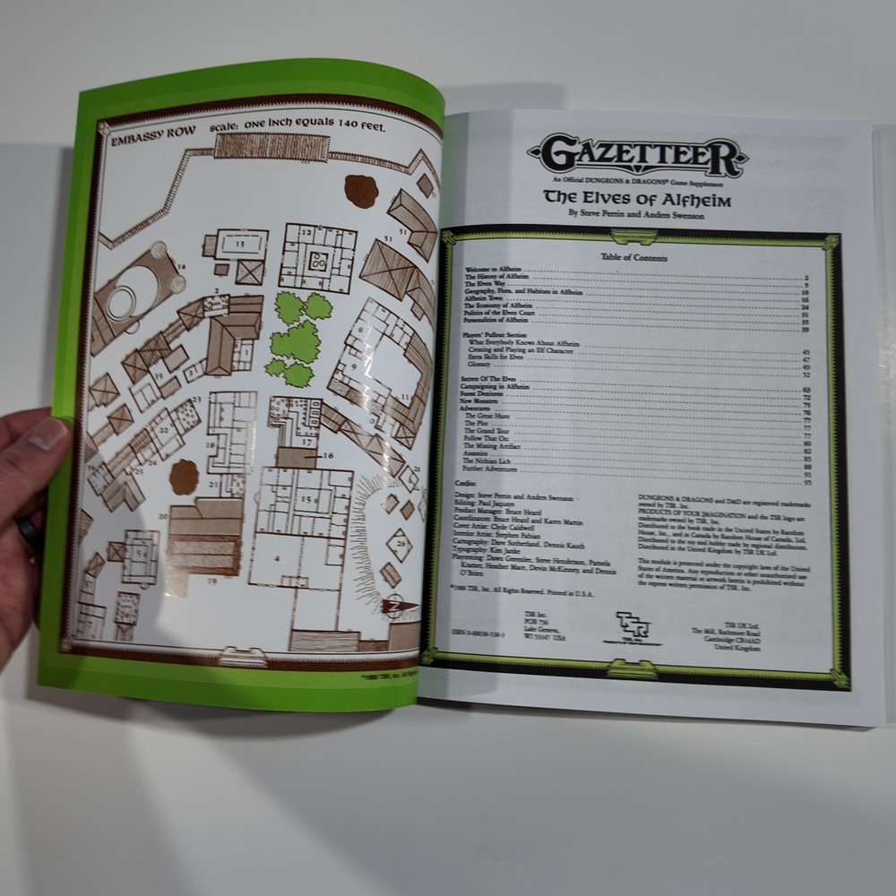 BUNDLE 1 BECMI Rules Cyclopedia + Gazetteer Basic Dungeons Dragons 9 Books
