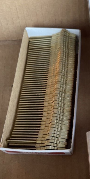 Schlage 35-102-Emergency Hotel Key blanks -- Qty 10 Total Keys OEM