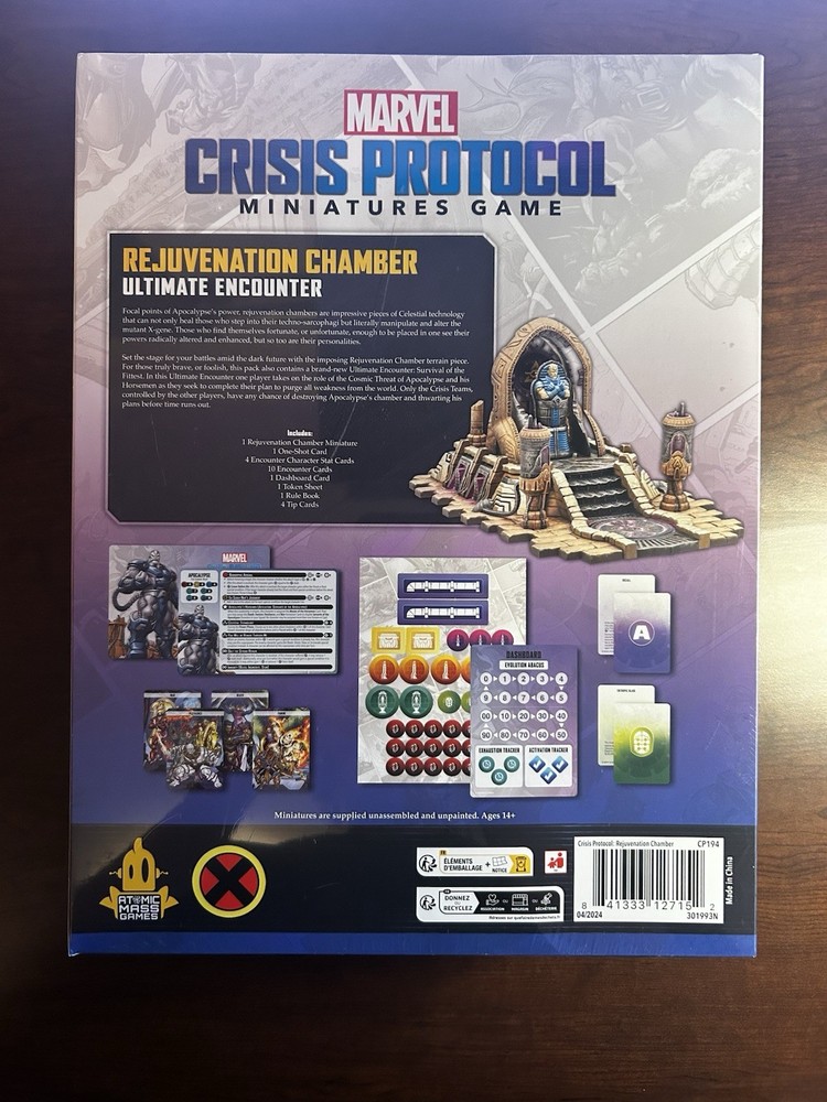 Rejuvenation Chamber Ultimate Encounter Marvel: Crisis Protocol